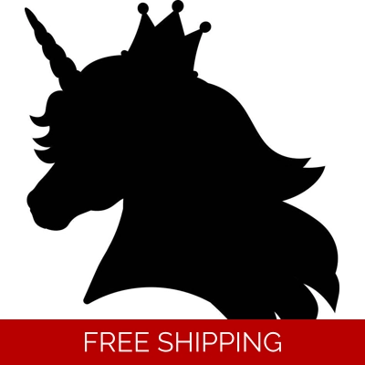 Unicorn princess silhouette Die Cut Vinyl Decal sticker Unicorn princess silhouette Die Cut Vinyl Decal sticker